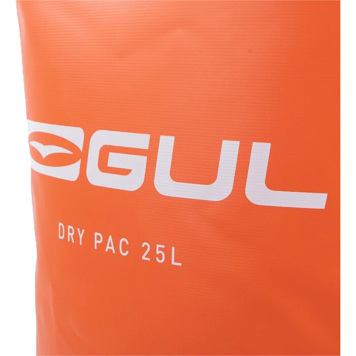 2024 Gul 25L Heavy Duty Dry Bag LU0118-B9 - Orange / Black